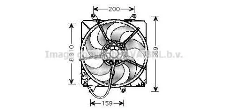 Вентилятор AVA COOLING TO7506