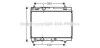 Радиатор охлаждения двигателя Toyota Yaris (05-) 1,0i 1,3i, Yaris (11-) 1,0i MT AVA COOLING TOA2357 (фото 1)