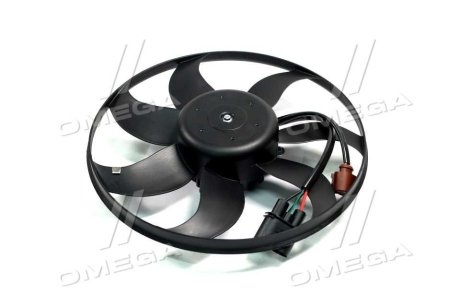 Вентилятор радиатора охлаждения двигателя Skoda Octavia II AC+ 04>12. AVA COOLING VN7534