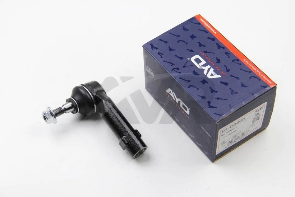 Наконечник рулевой лев (кон 11.5*13.8 L=93mm) FORD FIESTA V (-14), FUSION (JU) (-12), MAZDA 2 (DY) (-07) (91-03406) AYD 9103406 (фото 1)