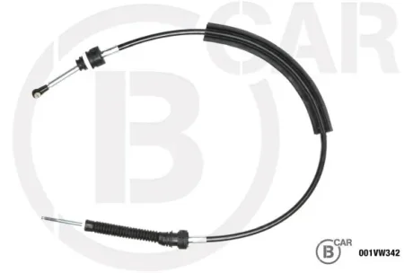 Трос приводу коробки передач B CAR 001VW342