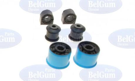 Комплект сайлентблоків передньої подвески VW Caddy/Golf 5,6/Passat 6,7,Alltrack/Tiguan/Touran,CC BELGUM PARTS BGKIT-7