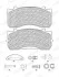 Комплект тормозных колодок BERAL BCV29183TK (фото 1)