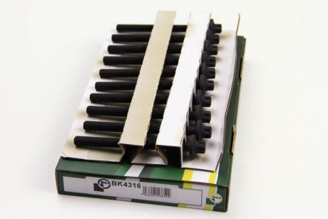 Комплект болтов с головкой системы TORX из черного металла BGA BK4316