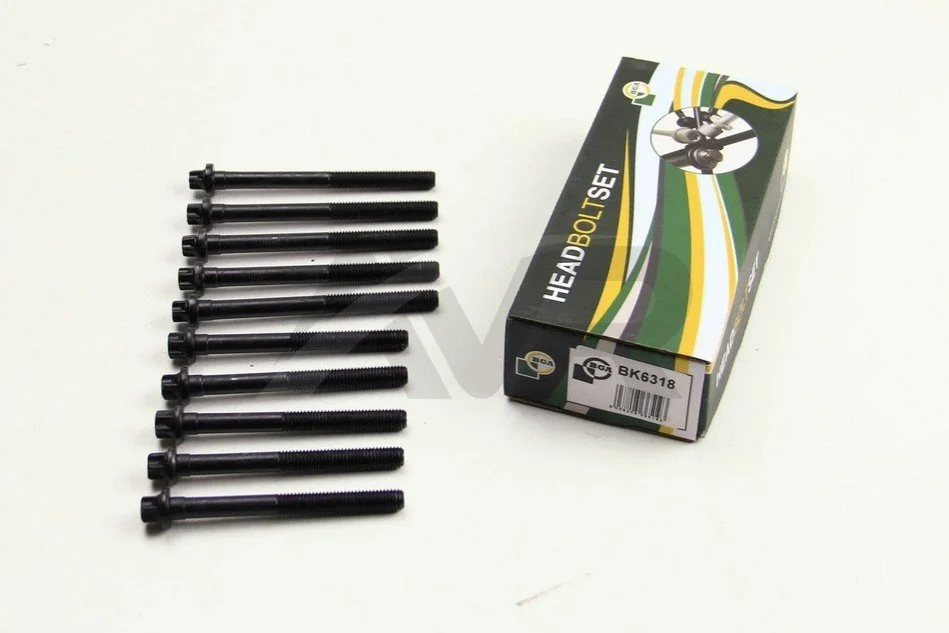 Комплект болтів з головкою системи TORX з чорного металу BGA BK6318 (фото 1)