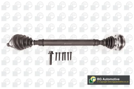 Полуось(привод) Golf 2.0 04-/Passat 2.0 04-15 (36z/795mm) Пр. BGA DS0101R