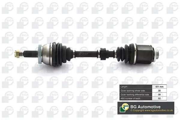 Полуось BGA DS2707R (фото 1)