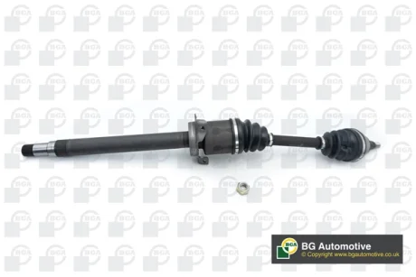 Піввісь передня (25/27z L950) MB A/B-Class 04-12 Пр. (АКПП) BGA DS5607R