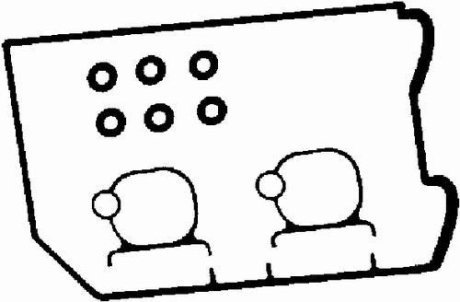 Комплект прокладок из разных материалов BGA RK4370