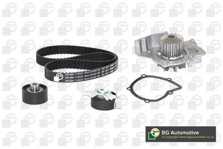Комплект ГРМ (+ помпа) Jumpy/Scudo/Expert 2.0 HDi 07- BGA TB1404CPK