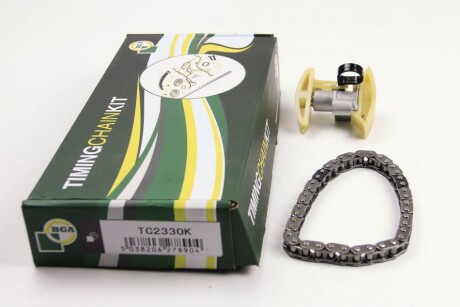 Цепь привода ГРМ (к-кт) Berlingo/Partner 1.6HDi 05- (к-кт/привід розподілвалів) BGA TC2330K