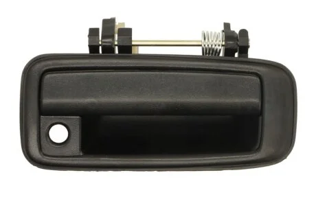 Ручка дверей передн прав (зовнішн, чорна текстура) TOYOTA COROLLA E9 05.87-06.93 BLIC 601019004402P