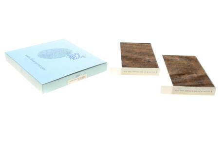 К-т сменных фильтрующих элементов воздушного фильтра салона BLUE PRINT ADBP250014
