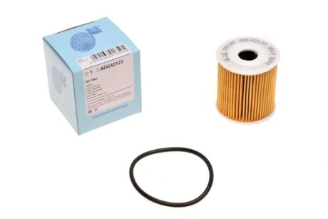 Фильтр масляный с уплотняющим кольцом BLUE PRINT ADC42123