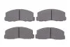 Комплект тормозных колодок из 4 шт. дисков BLUE PRINT ADC44213 (фото 1)