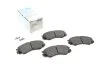 Комплект тормозных колодок из 4 шт. дисков BLUE PRINT ADC44257 (фото 1)