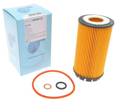 Фильтр масляный с уплотняющим кольцом BLUE PRINT ADG02123