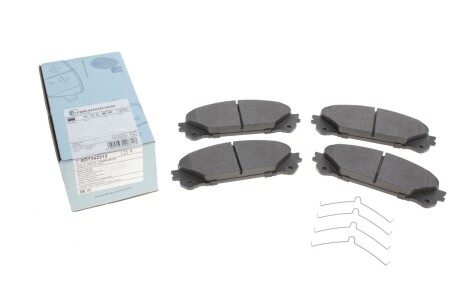 Комплект тормозных колодок з 4 шт. дисків BLUE PRINT ADT342212