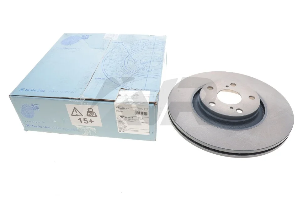 Диск тормозной BLUE PRINT ADT343272 (фото 1)