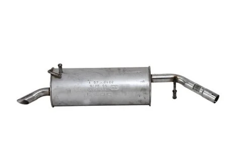 Глушитель, алюм. cталь, задн. часть PEUGEOT 207 (07-)  BOSAL 190-053