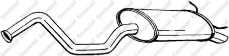 Глушник задня частина RENAULT LAGUNA I 94-97 (278-769) BOSAL 278769