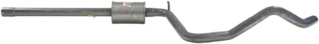 Глушник, алюміній. сталь, передня частина VW GOLF 12-17 BOSAL 284971