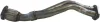 Глушитель, алюм. сталь, передн. часть с гофрой AUDI A4 94-98 (753-307) BOSAL 753307 (фото 3)