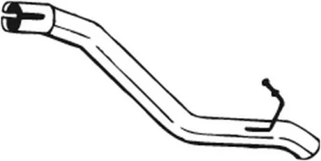 Вихлопна труба FORD C-Max (07-10), FORD Focus (04-12), FORD Focus C-Max (03-07) (823-419) BOSAL 823419