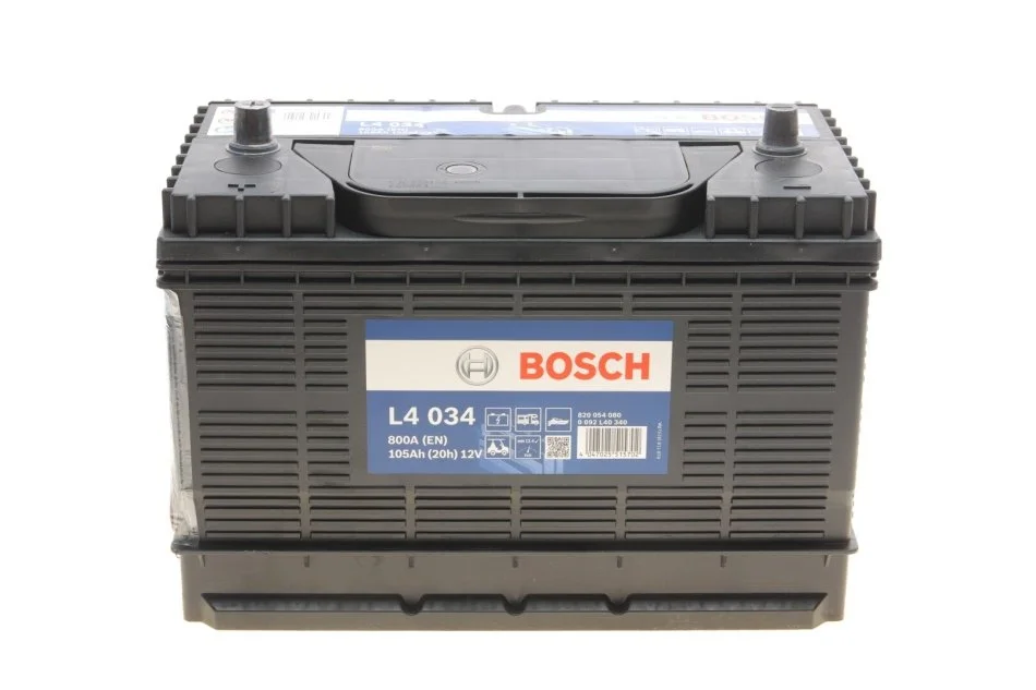 Акумулятор Bosch 12В/105Аг/800А/23,7кг BOSCH 0 092 L40 340 (фото 1)