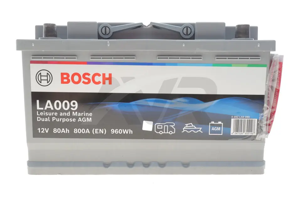 Акумулятор Bosch 12В/80/800/22,76кг BOSCH 0092LA0090 (фото 1)