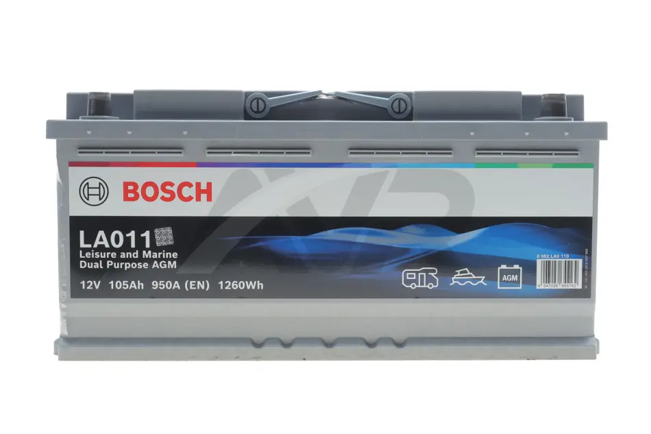Акумулятор Bosch 12В/105/950/29,4кг BOSCH 0092LA0110 (фото 1)