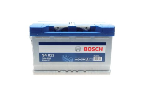 Акумулятор 12В/80Аг/740А/18,69кг BOSCH 0 092 S40 110