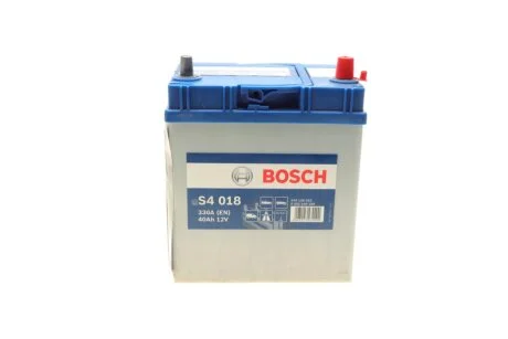 Акумулятор Bosch 12В/40Аг/330А/9,74кг BOSCH 0 092 S40 180
