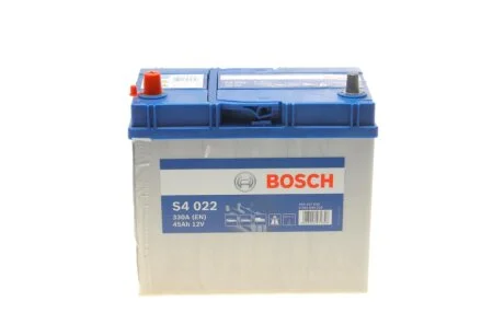Акумулятор Bosch 12В/45Аг/330А/11,43кг BOSCH 0 092 S40 220