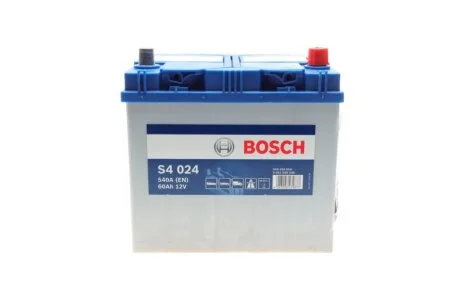 Акумулятор Bosch 12В/60Аг/540А/14,11кг BOSCH 0 092 S40 240