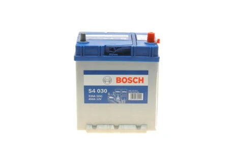 Акумулятор Bosch 12В/40Аг/330А/9,74кг BOSCH 0 092 S40 300