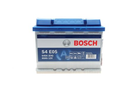 Аккумуляторная батарея 60А BOSCH 0 092 S4E 051