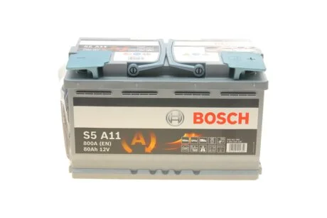 Аккумуляторная батарея 80А BOSCH 0 092 S5A 110