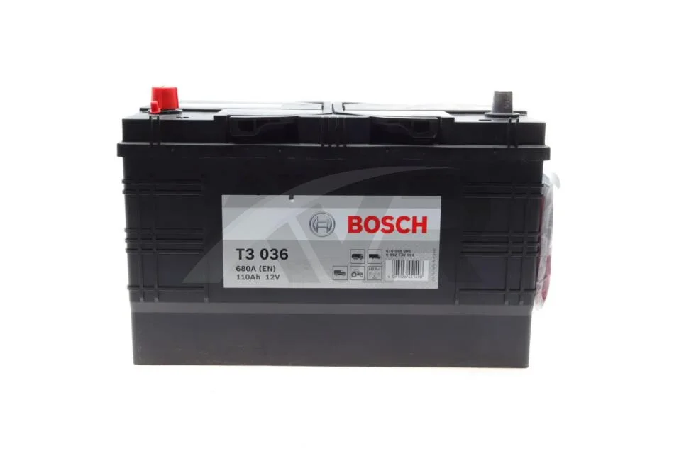 Акумулятор Bosch 12В/110Аг/680А/28,58кг BOSCH 0 092 T30 361 (фото 1)