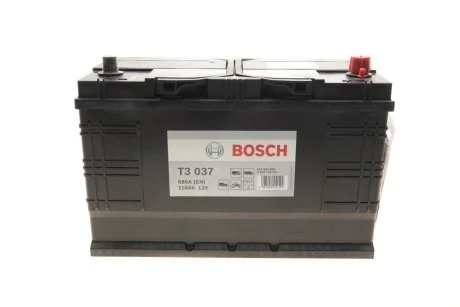 Аккумулятор Bosch 12В/110Ач/680А/28,58кг BOSCH 0 092 T30 371