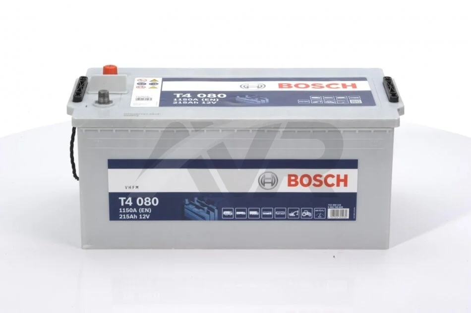 Акумулятор Bosch 12В/215Аг/1150А/56,75кг BOSCH 0092T40800 (фото 1)