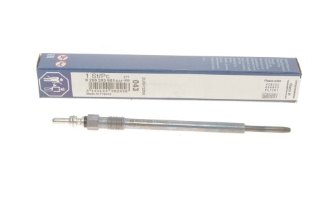 Свеча накаливания дюратерм BOSCH 0 250 203 001