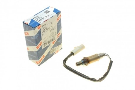 Лямбда-зонд (кількість дротів 4, 422мм) FORD COUGAR, FIESTA IV, FIESTA V, FOCUS I, FUSION, MAVERICK, MONDEO II, MONDEO III FORD USA CONTOUR, CROWN VICTORIA, E, EXCURSION 1.25-6.8 09.85- BOSCH 0 258 005 717