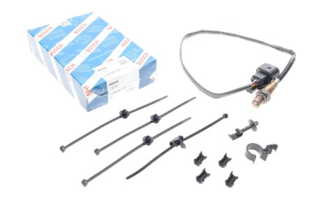 Лямбда-зонд (кількість дротів 5, 750мм) AUDI A3, A4 B6, A4 B7, A6 C5, A8 D2, ALLROAD C5, TT SEAT ALHAMBRA, AROSA, CORDOBA, CORDOBA VARIO, IBIZA II, IBIZA III, INCA, LEON 1.0-6.0 09.93-09.10 BOSCH 0 258 007 353