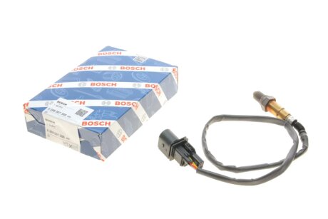 Лямбда-зонд (кількість дротів 5, 780мм) AUDI A2 SKODA FABIA I, FABIA I PRAKTIK, OCTAVIA II VW BORA, BORA I, CADDY III, CADDY III/MINIVAN, GOLF IV, GOLF PLUS V, GOLF V 1.0-6.0 08.99-05.10 BOSCH 0 258 007 355