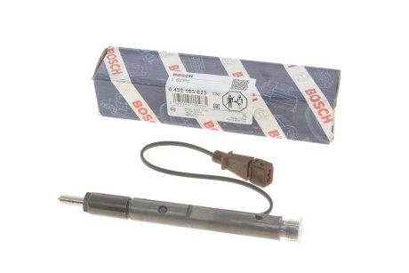 Інжектор (з датчиком руху голки) MERCEDES G (W461), SPRINTER 2-T (B901, B902), SPRINTER 3-T (B903), SPRINTER 4-T (B904), VARIO (B667, B670, B668), VARIO (B670), VARIO (B670, B668, B667) 2.9D 02.95- BOSCH 0 432 193 623