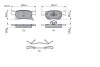Тормозные колодки дискові BOSCH 0986424332 (фото 5)
