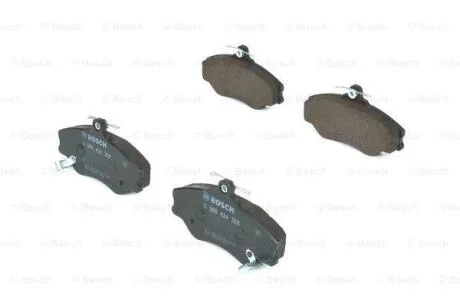Гальмівні колодки, дискові BOSCH 0986424368