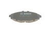 Тормозные колодки, дисковые BOSCH 0 986 424 512 (фото 3)