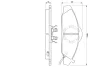 Колодки тормозные дисковые DAEWOO Korando/Musso 2.3,2.9,3.2 -05 BOSCH 0986424551 (фото 5)